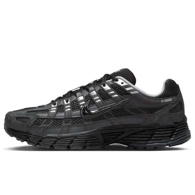 Nike P-6000 Suede Anthracite Metallic Silver