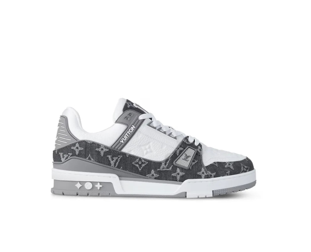 LV DENIM SNEAKERS GREY