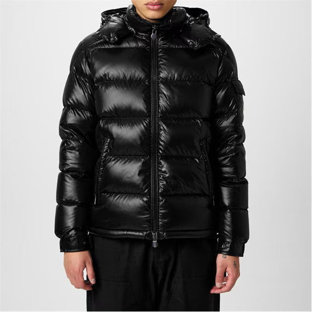 MONCLER Maya Puffer Jacket BLACK