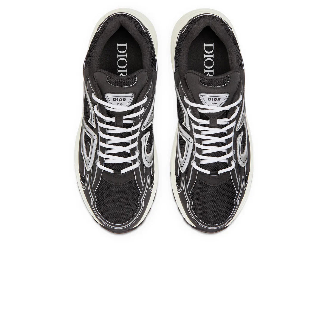 Dior B30 Sneaker Black Mesh and Technical Fabric