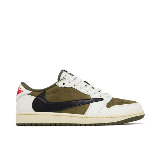 AIR JORDAN 1 RETRO LOW OG SP TRAVIS SCOTT MEDIUM OLIVE