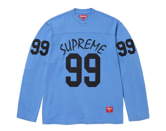 Supreme 99 L/S Football Top Blue