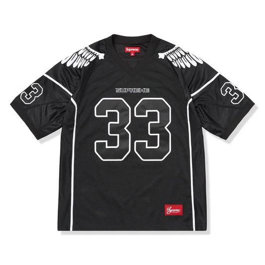 SUPREME WINGS FOOTBALL JERSEY BLACK