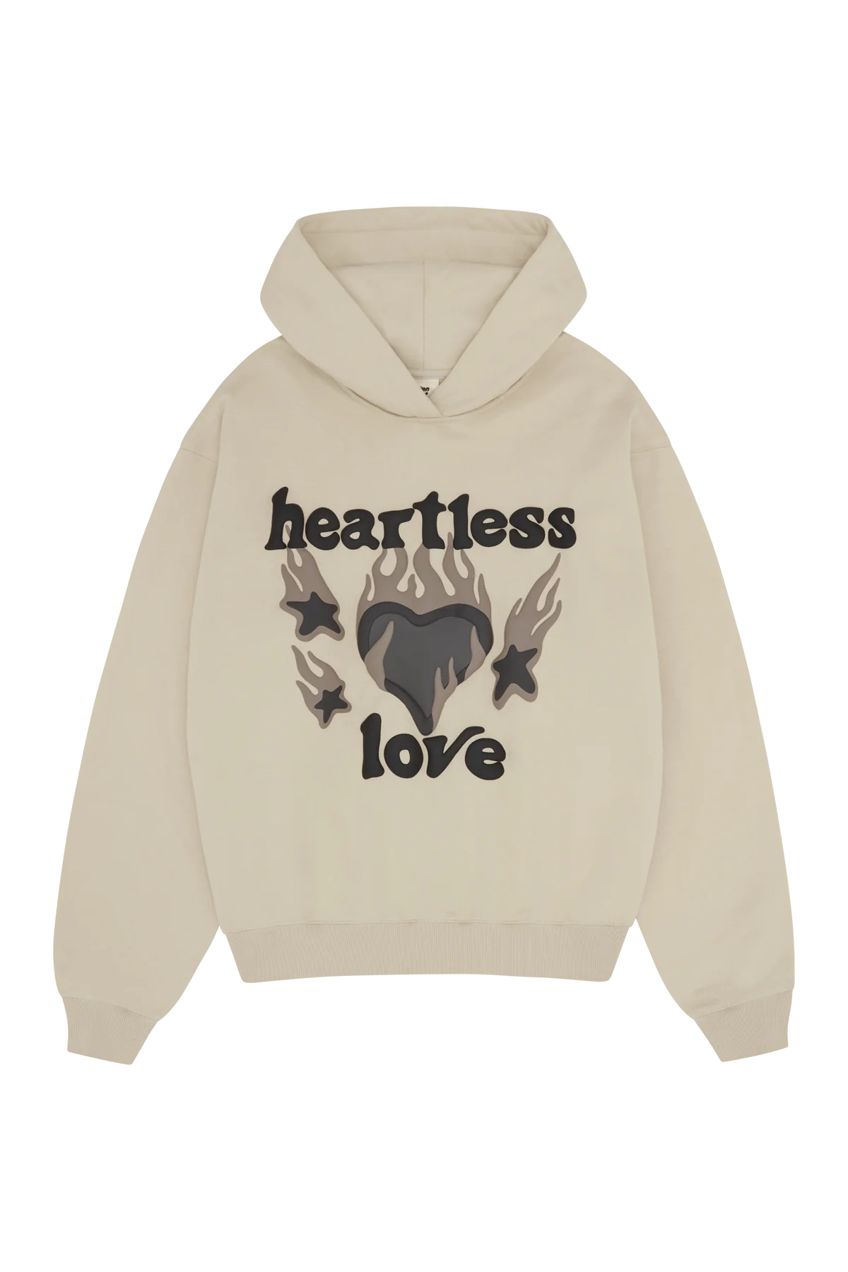 Broken Planet Heartless Love Hoodie - Bone White