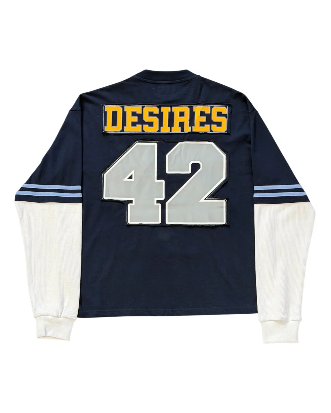 BOTTEGA DESIRES JACKIE ROBINSON LONG-SLEEVE 'NAVY'