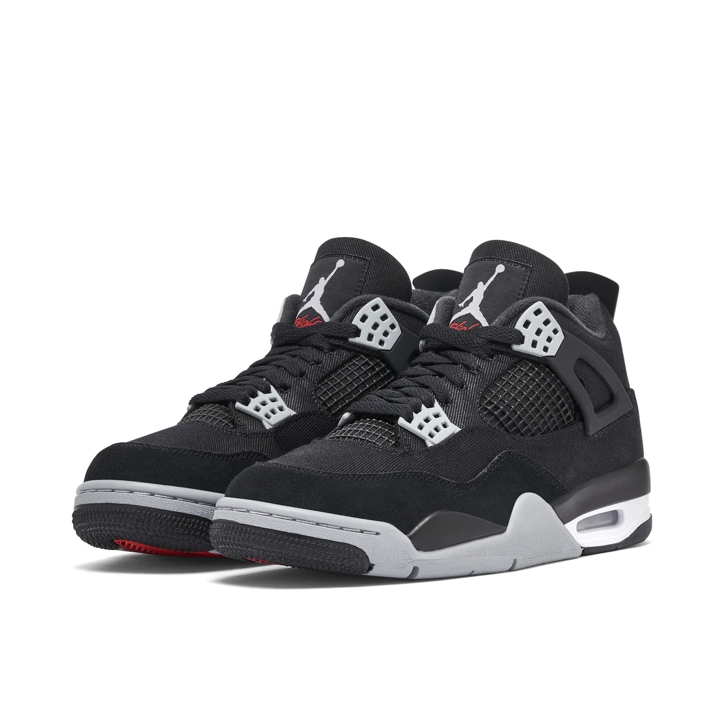 AIR JORDAN 4 ‘BLACK CANVAS