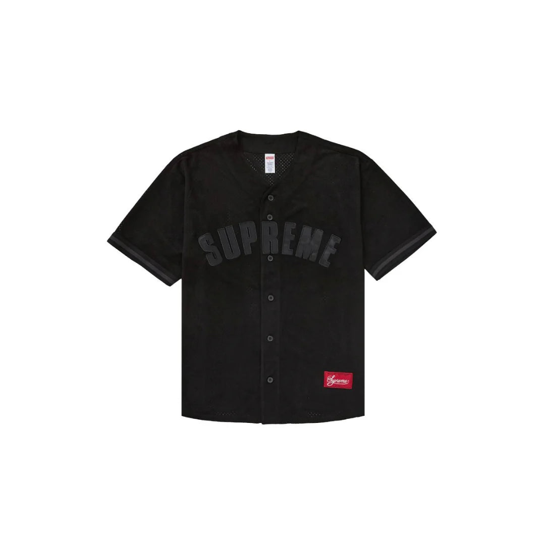 SUPREME MESH JERSEY BLACK