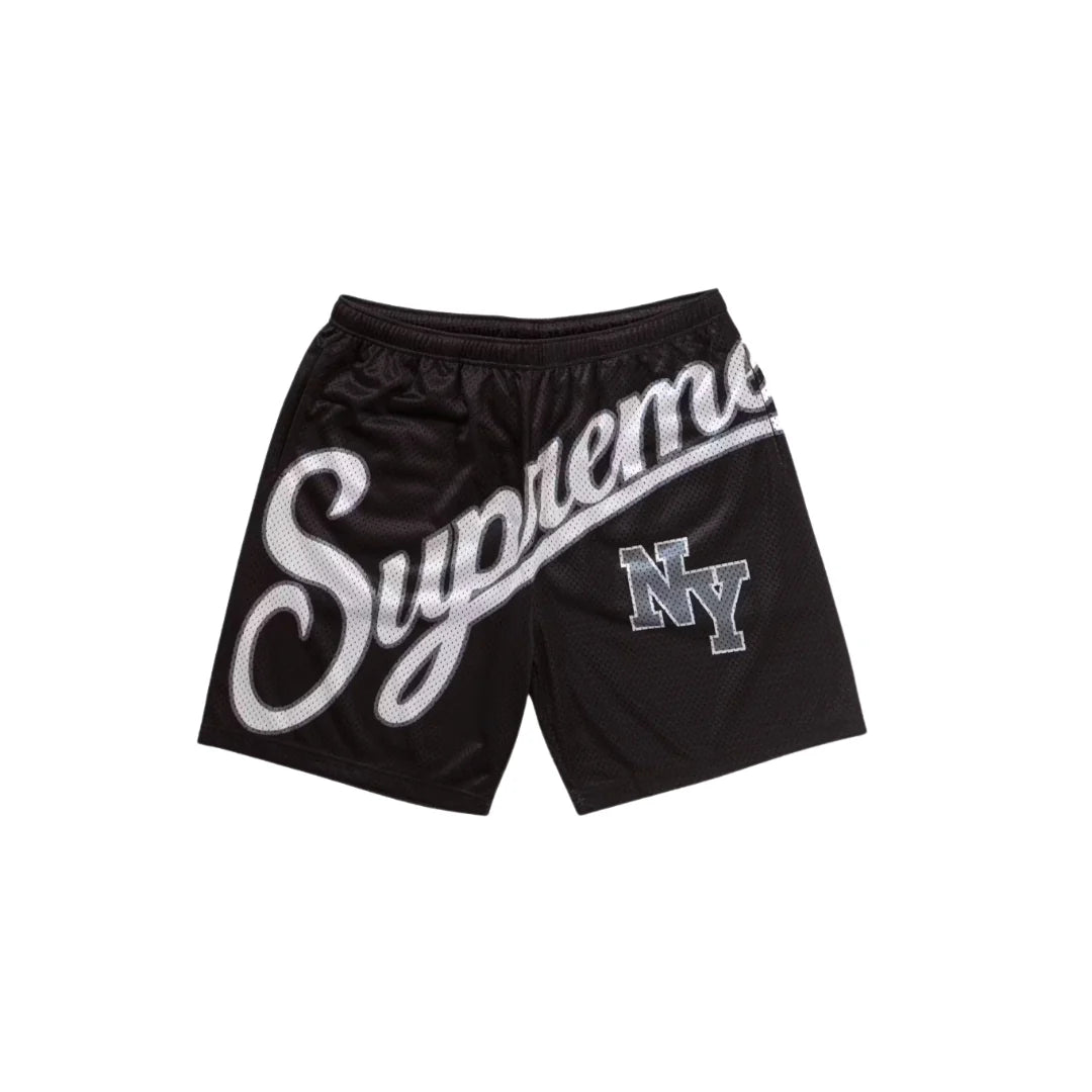 SUPREME BIG SCRIPT SHORT BLACK