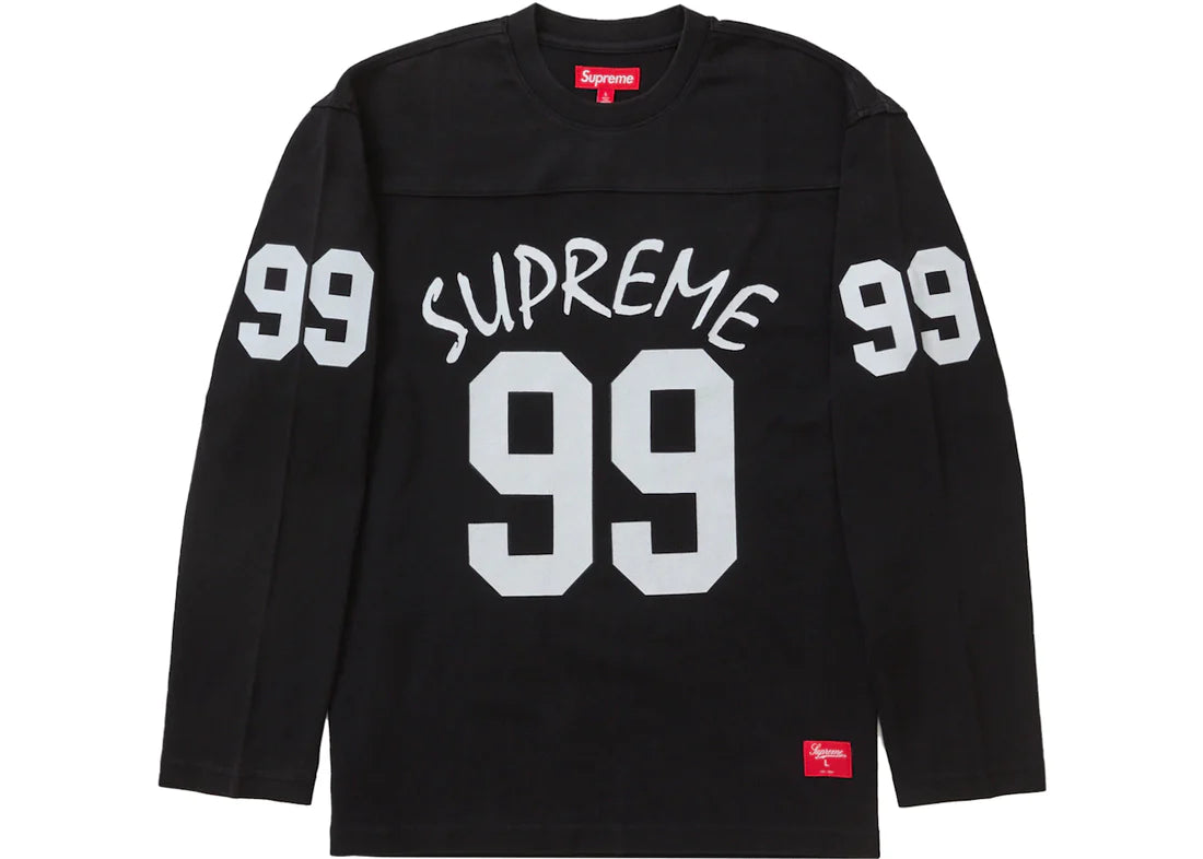 Supreme 99 L/S Football Top Black