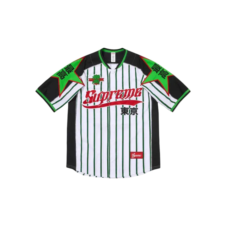 Supreme Stars Baseball Jersey Stripe