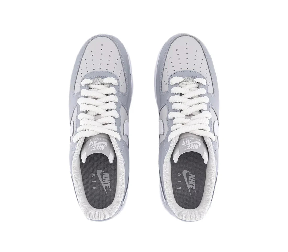 NIKE AIR FORCE 1 07 WOLF GREY WHITE